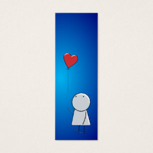 Boy & Balloon Bookmark