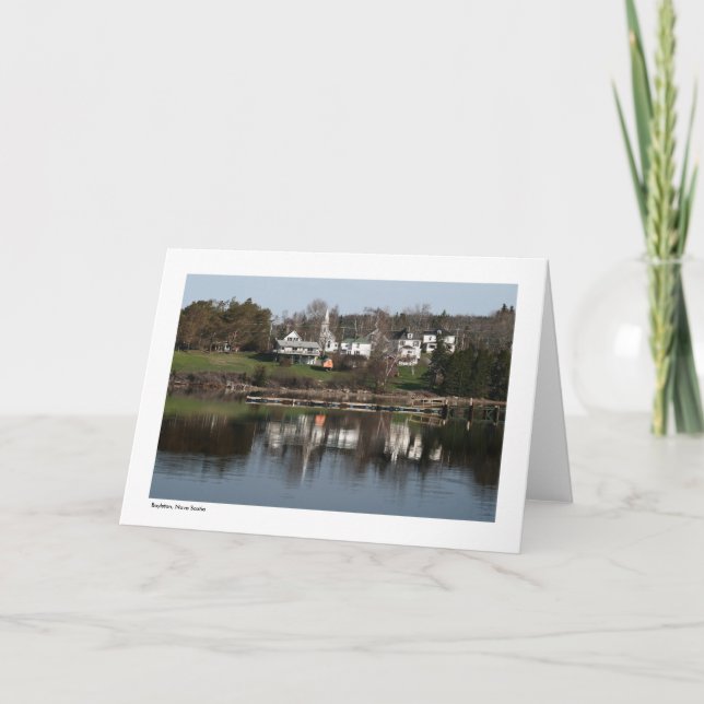 Boylston, Nova Escócia - cartão (Frente)