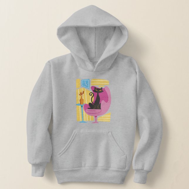 Boy's Black Cat Abstract (Postura )