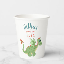 Boys Cute Modern Dragon Toddler Aniversário