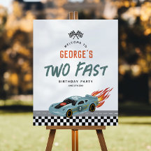 Boys, dois carros rápidos de segundo aniversário q