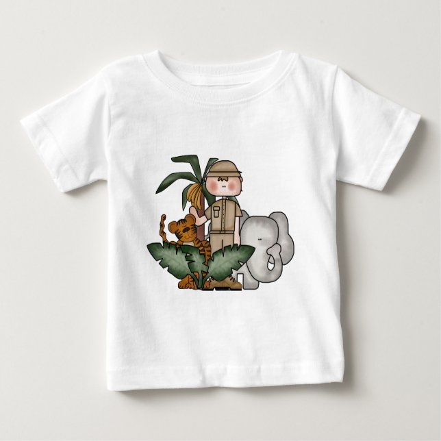 Boys Jungle Safari Camisetas e presentes (Frente)