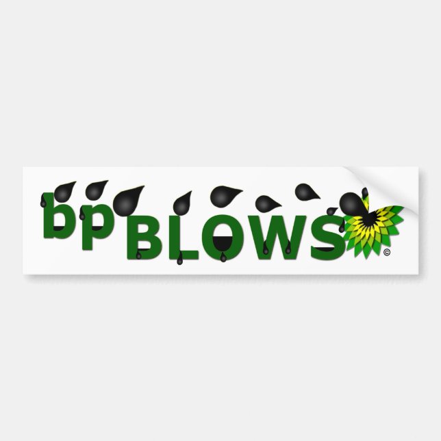 bp adesivos para para-choques (Frente)