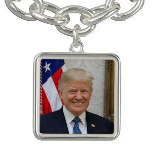 Bracelete Donald Trump Presidente dos EUA Casa Branca MAGA 2