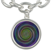 Espiral colorida do fractal