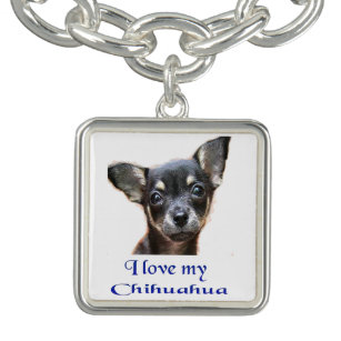 Bracelete Eu amo meu Chihuahua