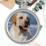 Bracelete Foto da família personalizada moderna de cães de e<br><div class="desc">Coleção personalizada de joias de fotografia - uma forma moderna e minimalista de acalentar seus entes queridos, animais de estimação e memórias para sempre. Nossa joia personalizada de nome é a maneira perfeita de manter sua família e amigos próximos de seu coração. Nossa joia fotográfica apresenta um design simples e...</div>