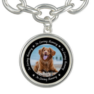 Bracelete Foto Personalizada do Memorial Pet Dog