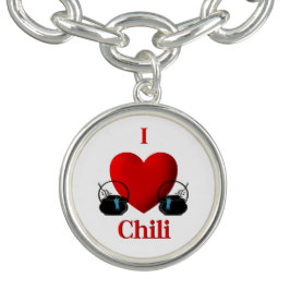 Bracelete I Heart Chili