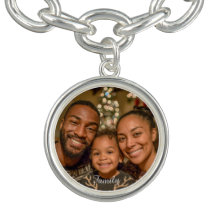 Personalize Esta Pulseira Adicione Sua Foto e Text