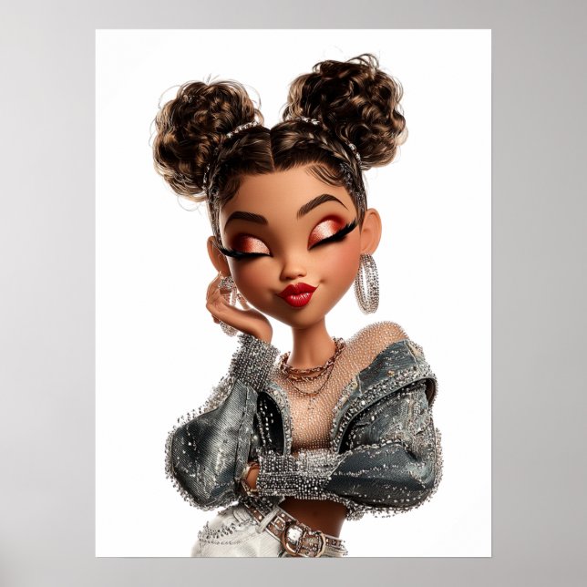 Braided Print, Value Poster Paper (Semi-Gloss) (Frente)