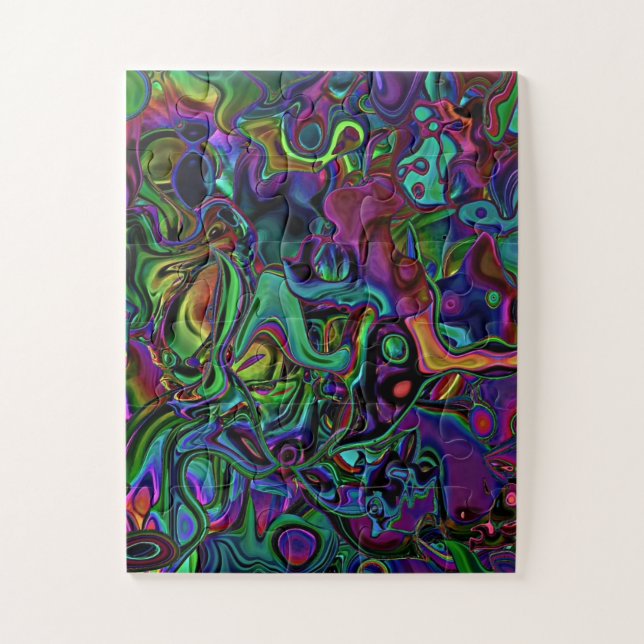 Brain Melt Quebra-cabeça (Vertical)