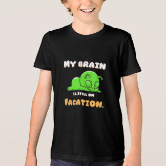 "Brain On Vacation" Funny Kids Back To School