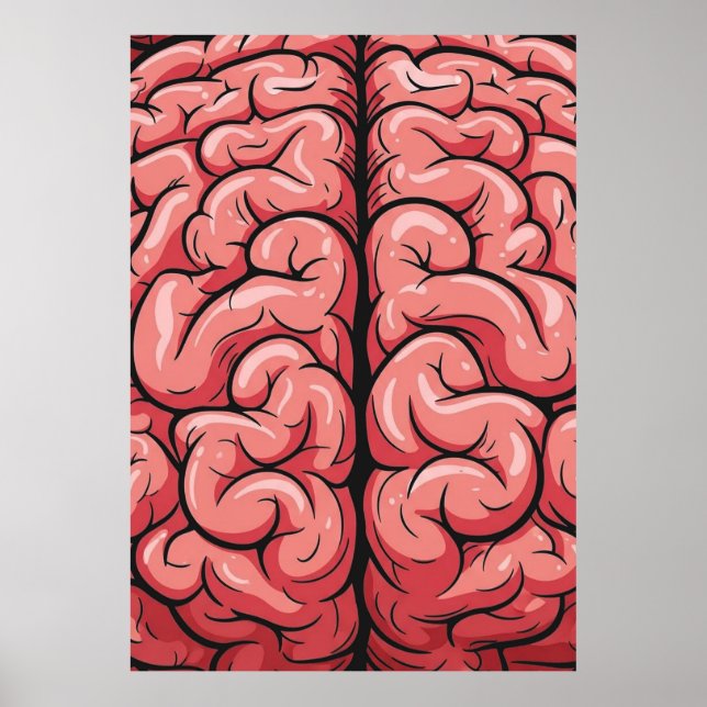 Brain Pattern Poster (Frente)