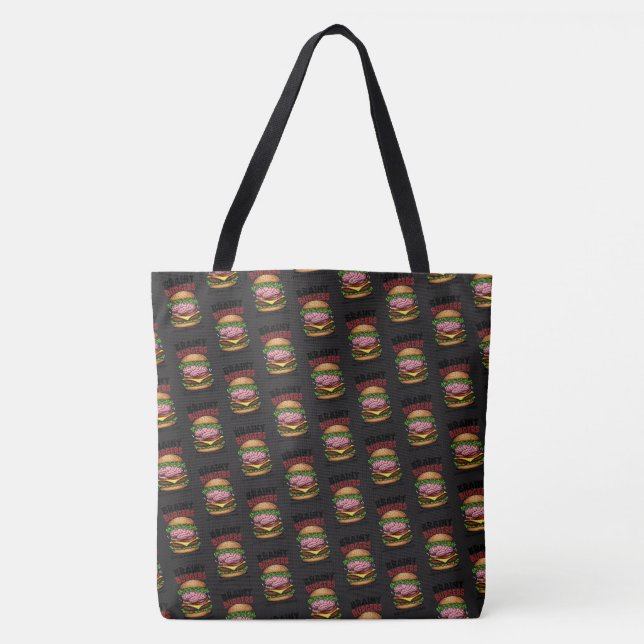 Brainy Burgers Tote Bag (Frente)