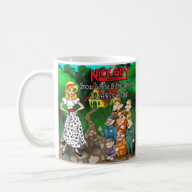 Branca de neve e a caneca dos sete D.W.A.R.F.s (Esquerda)
