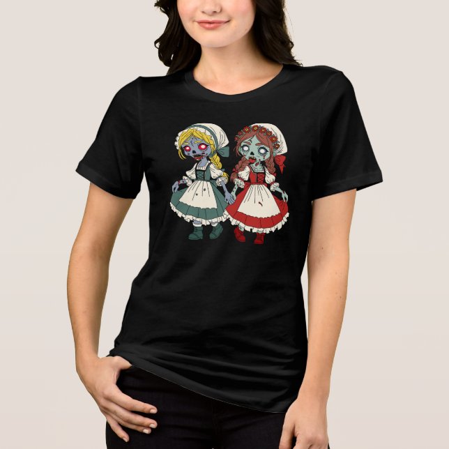 Branca de Neve e Rosa Vermelha Zumbi (Frente)