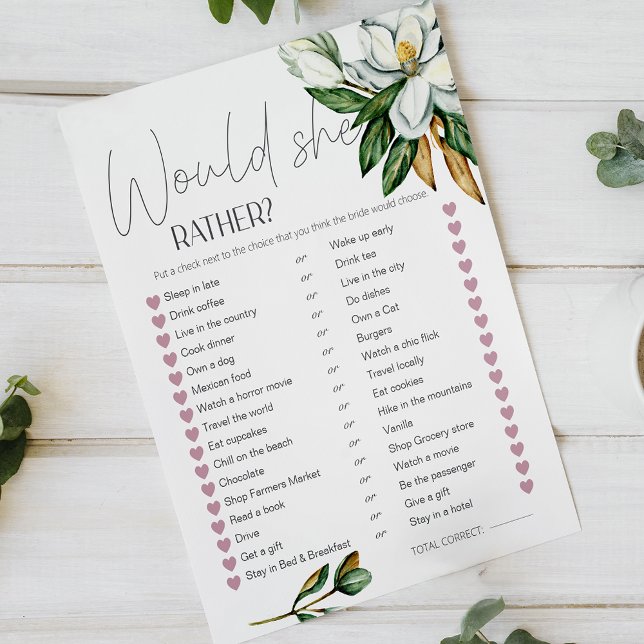 Branca Magnolia Jogo Floral De Brida Ela Preferenc (Criador carregado)