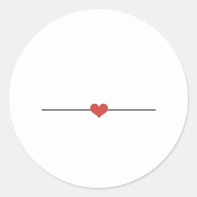 Branca simples faça seu próprio adesivo redondo cl (Frente)