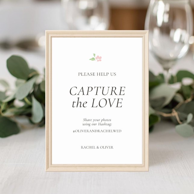 Branco | Capture a Mesa de Casamento Cartão Superi (Criador carregado)