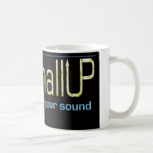 Branco clássico da música de MarshallUP caneca de