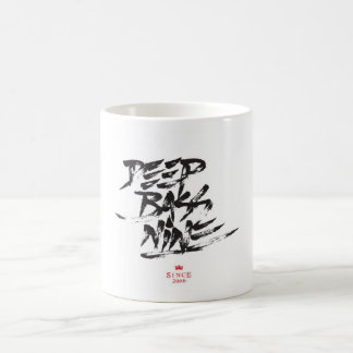 Branco da caneca de café de Calligraffiti