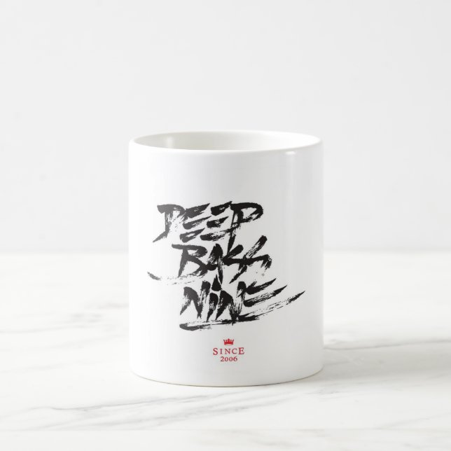 Branco da caneca de café de Calligraffiti (Centro)