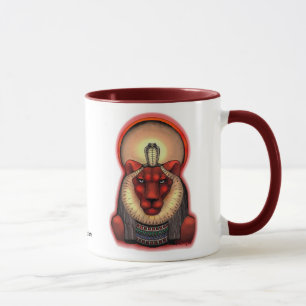 Branco da caneca de Sekhmet, 11oz.