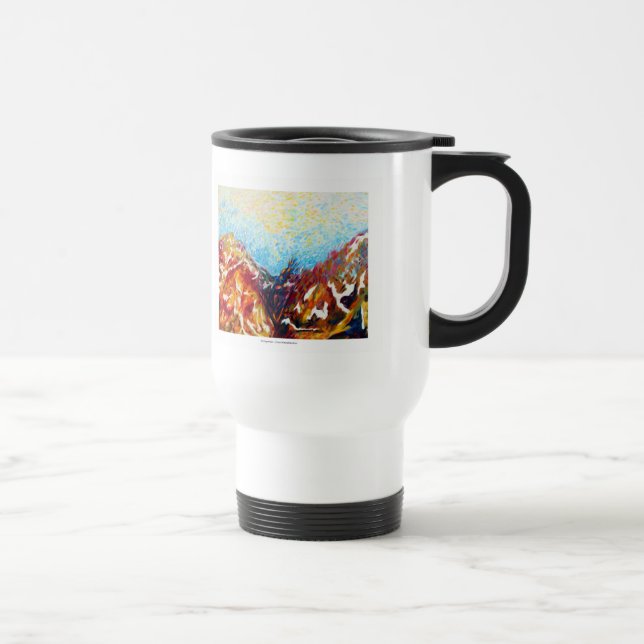 BRANCO da CANECA DE VIAGEM do Patagonia (Direita)