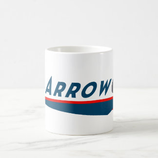 Branco de ArrowCat caneca branca clássica de 11