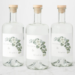 Branco de Casamento Eucalyptus Minimalista