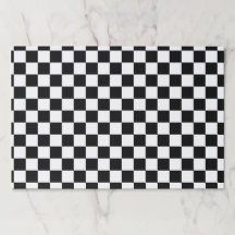 Branco de competência Checkered clássico do preto