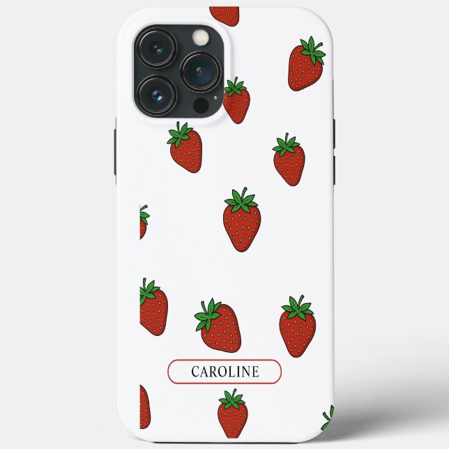 Branco de Morango Personalizado (Verso)