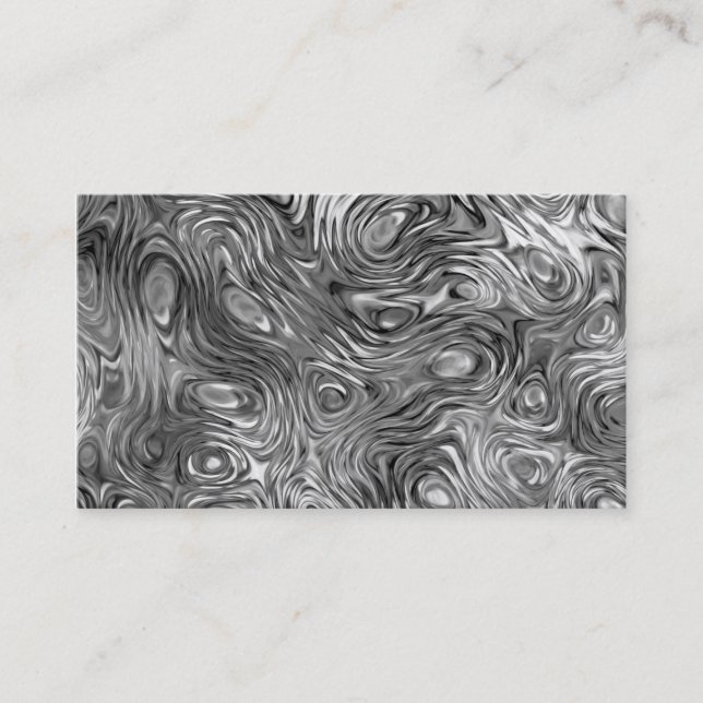 Branco derretido do cartão de visita do impressão (Frente)