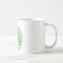 Branco do ESL caneca branca clássica de 11 onças