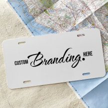 Branco do logotipo da marca comercial profissional