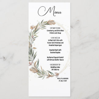 Branco do menu plano Featherlight