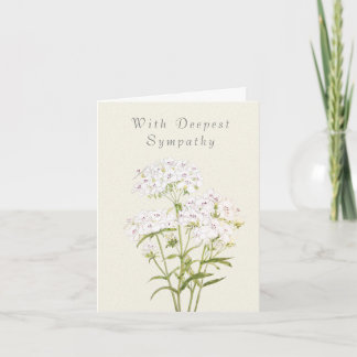 branco, doce William pensando em você Cartão de co