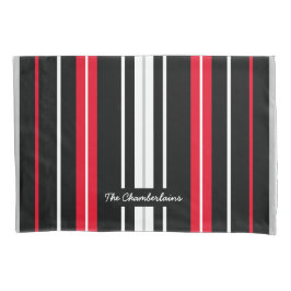 Branco e Preto Básico e Vermelho Simples