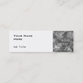 Branco magro do lado cartão de visita do Molten