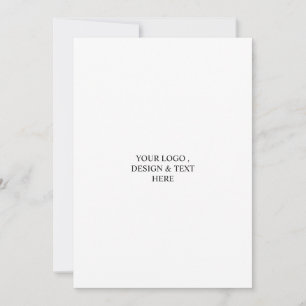 Branco Personalizado – Seu Logotipo & Texto Aqui