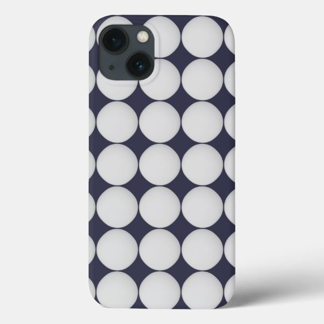 Branco simples no azul da meia-noite (Verso)