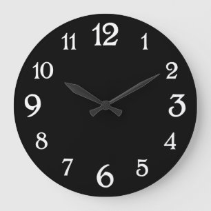 Branco sobre o relógio da máquina de escrever em p