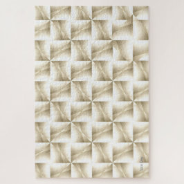 Branco sobre Quebra-cabeça de serra branca