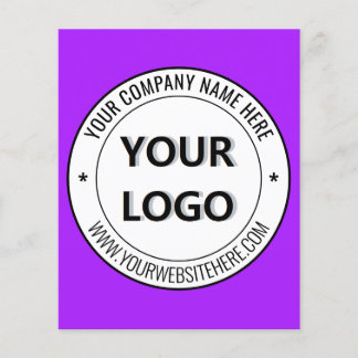 Branded Logo Promotional Business Flyers Template