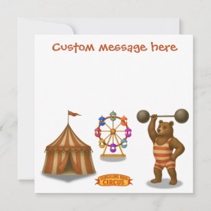 Brandon, urso forte do circo
