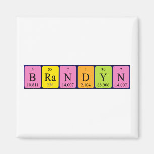 Brandyn mesa periódica imã