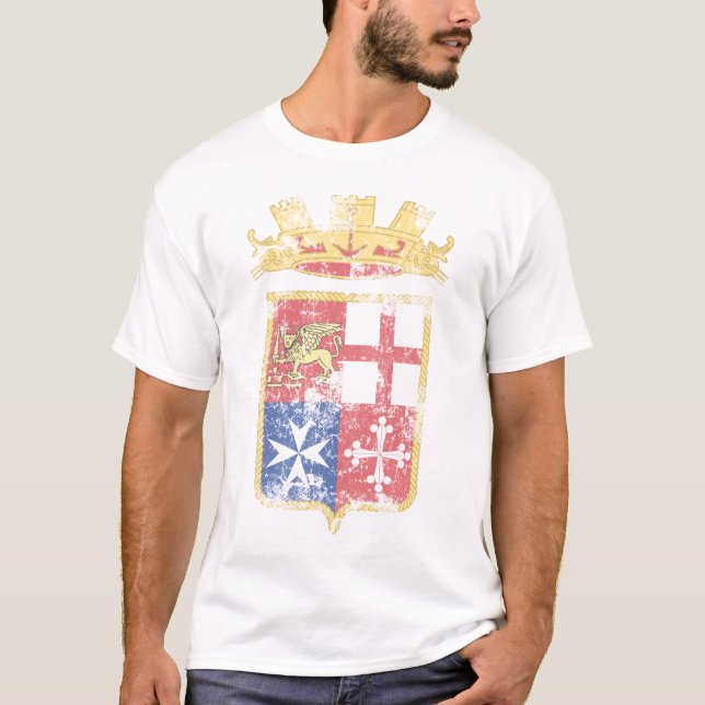 Brasão da camisa do marinho italiano t (Frente)