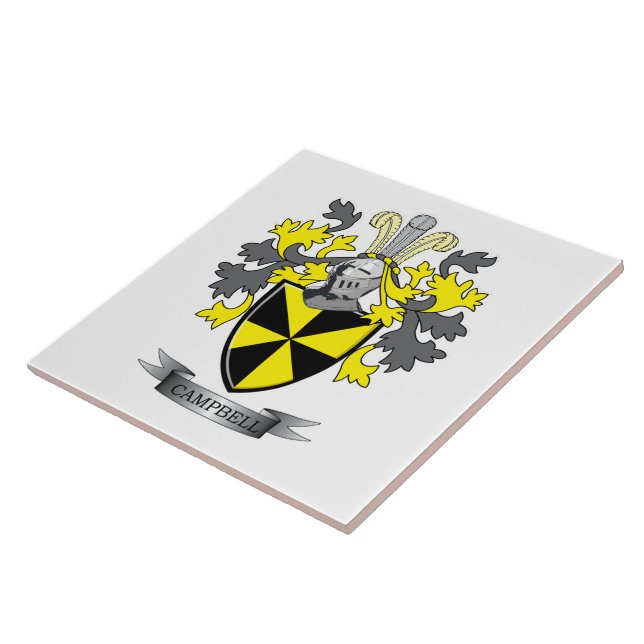 Brasão da crista da família de Campbell (Lateral)