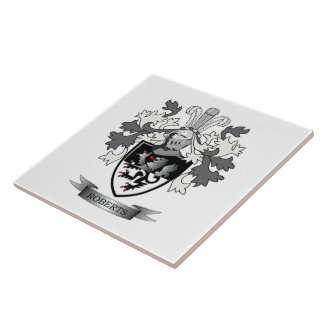 Brasão da crista da família de Roberts